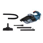 Bosch GAS 18V-1 Professional aspirapolvere senza filo Nero, Blu, Rosso, Translucent Senza sacchetto