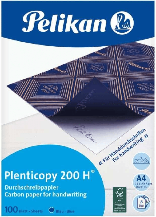 Pelikan-Confezione-da-100-Carta-da-Lucido-Plenticopy-200H---Alta-QualitAA ---Ideale-per-Copie-Pulite---Resistente-e-Durev