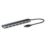 i-tec-Metal-U3HUB778-hub-di-interfaccia-USB-3.2-Gen-1--3.1-Gen-1--Type-A-5000-Mbit-s-Argento
