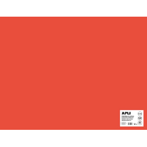 Apli Cartoncino rosso applicato 50 x 65 cm 170G 25 fogli