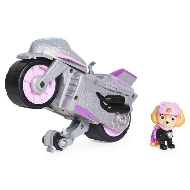 PAW-Patrol--veicolo-Moto-Pups-di-Skye-motocicletta-con-motore-a-retrocarica-e-personaggio-per-bambini-dai-3-anni-in-su