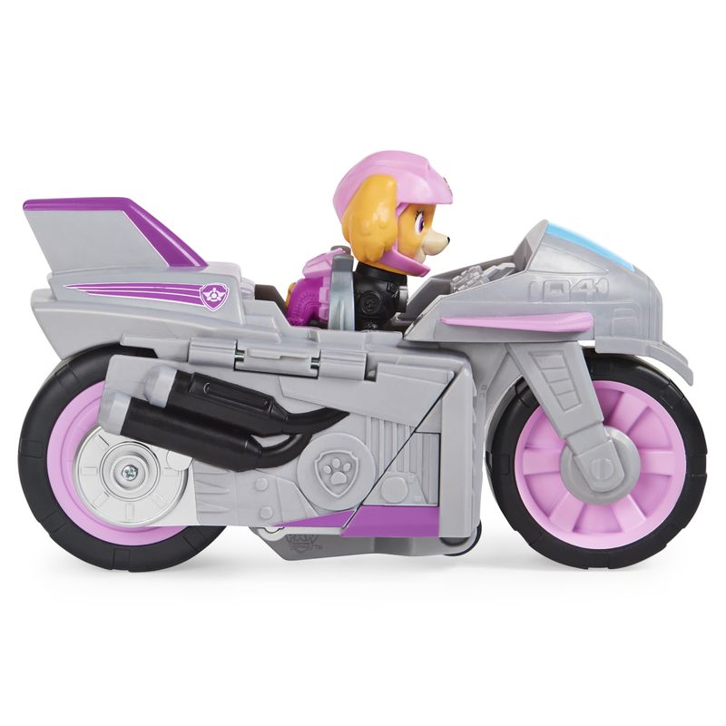 PAW-Patrol--veicolo-Moto-Pups-di-Skye-motocicletta-con-motore-a-retrocarica-e-personaggio-per-bambini-dai-3-anni-in-su