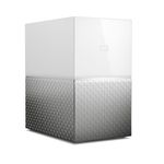 Wd Western Digital My Cloud Home Duo dispositivo di archiviazione cloud personale 12 TB Collegamento ethernet LAN Bianco