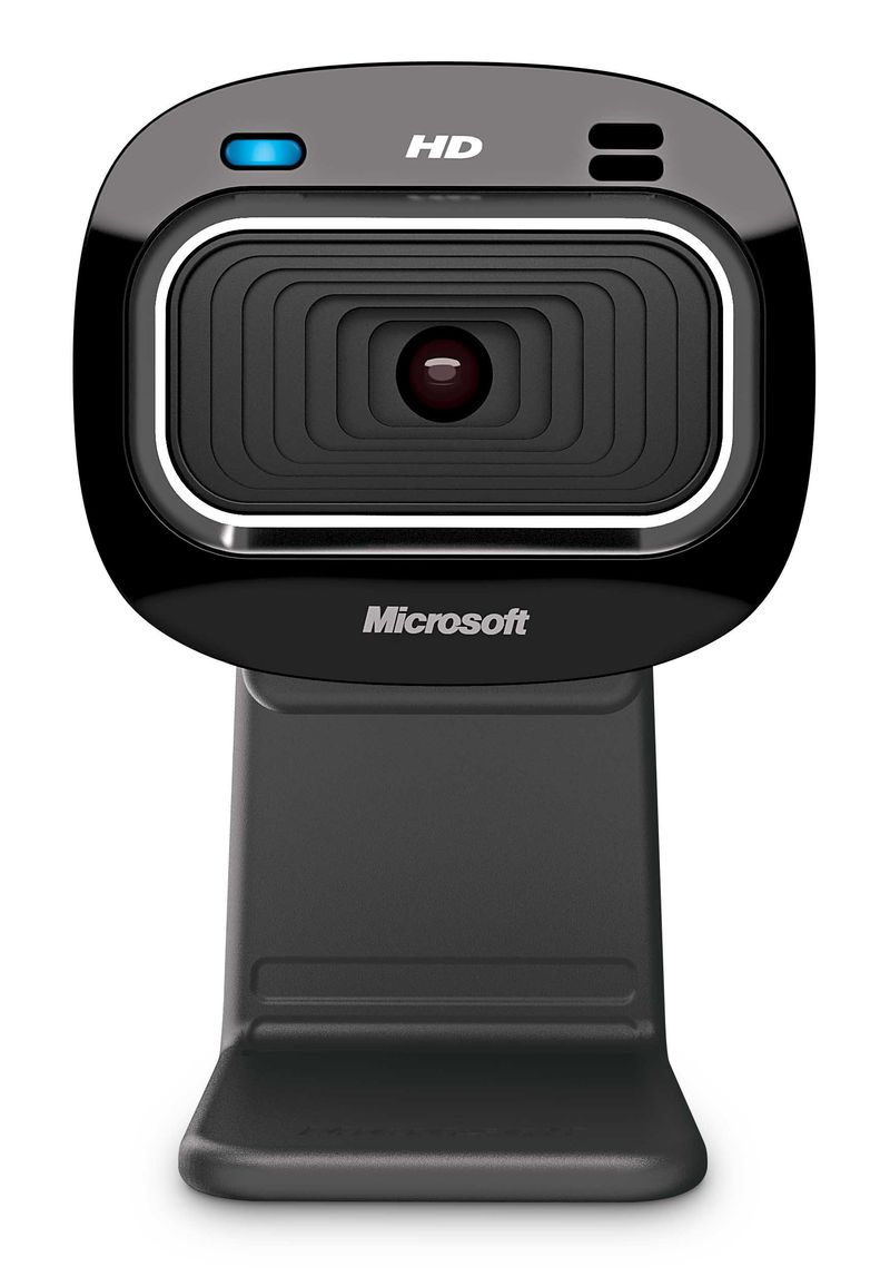Microsoft-LifeCam-HD-3000-webcam-1-MP-1280-x-720-Pixel-USB-2.0-Nero