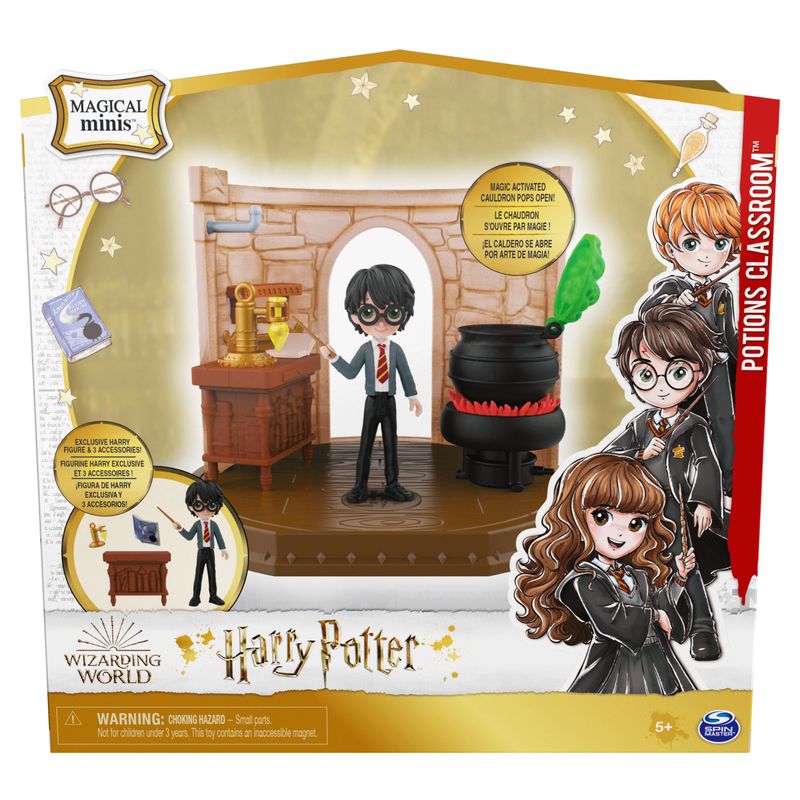 Wizarding-World-Classe-di-Pozioni-con-bambola-esclusiva-Harry-Potter-e-accessori