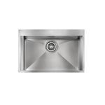 Lavello FOCUS MIX 3"  1 vasca ACCIAIO INOX INCASSO SLIM 77X50 prof. 19