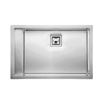 Lavello CALYPSO F3" 1 vasca destra ACCIAIO INOX incasso SOTTOTOP 78X51 prof. 19