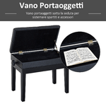 HOMCOM-Sgabello-panchetta-panchina-sedia-per-pianoforte-con-vano-portaoggetti-altezza-regolabile-54.5x33x48-58cm-Nero