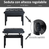 HOMCOM-Sgabello-panchetta-panchina-sedia-per-pianoforte-con-vano-portaoggetti-altezza-regolabile-54.5x33x48-58cm-Nero