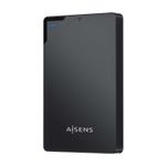 AISENS ASE-2520B contenitore di unità di archiviazione Custodia per Disco Rigido (HDD) Nero 2.5" Alimentazione USB