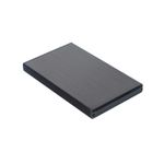 AISENS ASE-2530B contenitore di unità di archiviazione Custodia per Disco Rigido (HDD) Nero 2.5"