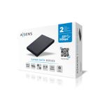 AISENS-ASE-2530B-contenitore-di-unitAA -di-archiviazione-Custodia-per-Disco-Rigido--HDD--Nero-2.5-