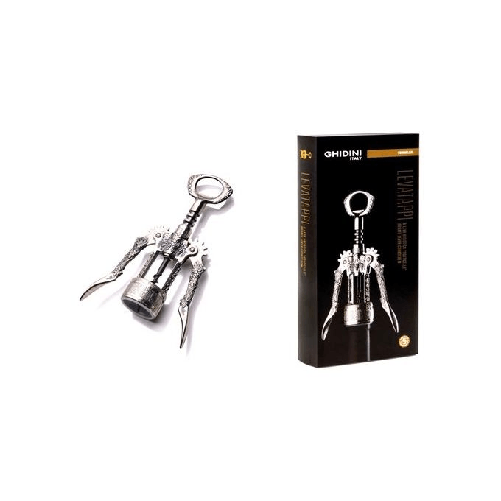 Ghidini Cipriano Cavatappi Botticello Sommelier Silver Anticato