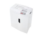 HSM-X10-distruggi-documenti-Taglio-a-particelle-58-dB-22-cm-Argento-Bianco