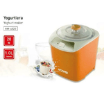 Trade Shop Traesio-yogurtiera Macchina Per Gelato Dolce Frutta 1 Lt 20 Watt Hoomei Hm-6520 -