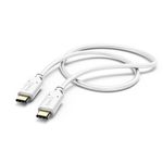 Hama-00183332-cavo-USB-02-m-USB-2.0-USB-C-Bianco