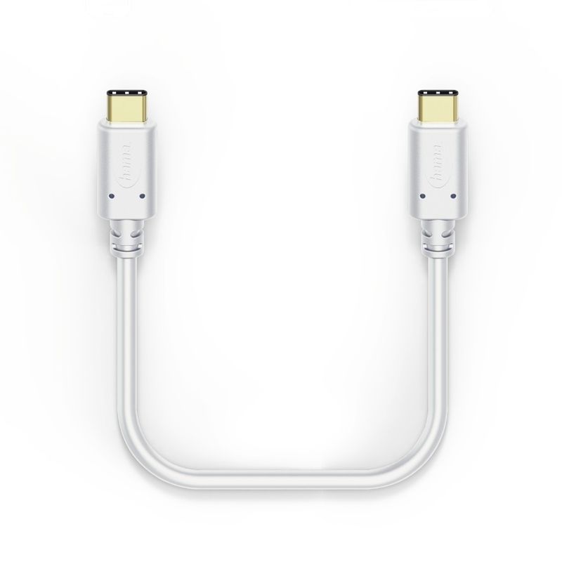 Hama-00183332-cavo-USB-02-m-USB-2.0-USB-C-Bianco