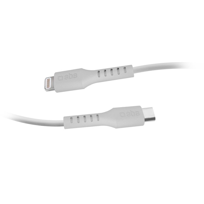 SBS-TECABLELIGTC2W-cavo-Lightning-2-m-Bianco