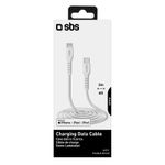 SBS-TECABLELIGTC2W-cavo-Lightning-2-m-Bianco