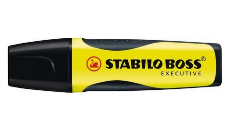 STABILO-Boss-Executive-evidenziatore-1-pz-Pennello-punta-sottile-Giallo