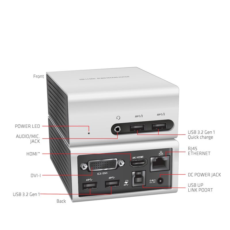 CLUB3D-The-Club-3D-CSV-3104D-USB-3.2-Gen-1-4K-UHD-at-30Hz-Mini-Docking-Station-Ultra-slim-design