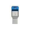 Kingston-Technology-MobileLite-Duo-3C-lettore-di-schede-USB-3.2-Gen-1--3.1-Gen-1--Type-A-Type-C-Blu-Argento