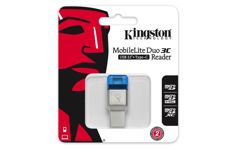Kingston-Technology-MobileLite-Duo-3C-lettore-di-schede-USB-3.2-Gen-1--3.1-Gen-1--Type-A-Type-C-Blu-Argento