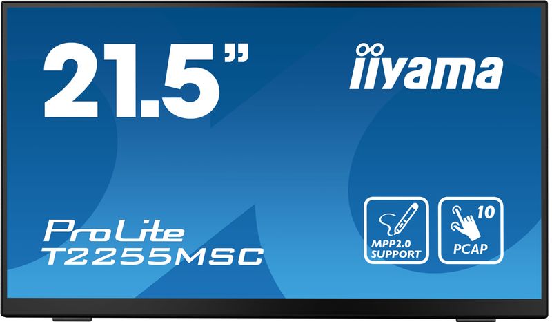 iiyama-ProLite-T2255MSC-B1-Monitor-PC-546-cm--21.5---1920-x-1080-Pixel-Full-HD-LCD-Touch-screen-Nero