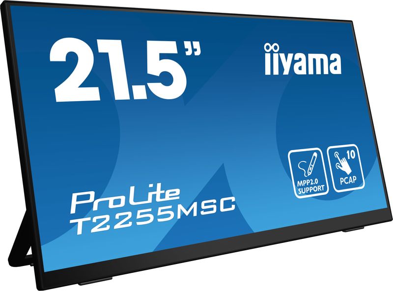 iiyama-ProLite-T2255MSC-B1-Monitor-PC-546-cm--21.5---1920-x-1080-Pixel-Full-HD-LCD-Touch-screen-Nero