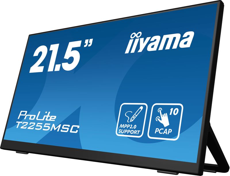 iiyama-ProLite-T2255MSC-B1-Monitor-PC-546-cm--21.5---1920-x-1080-Pixel-Full-HD-LCD-Touch-screen-Nero