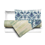 NOVILUNIO.IT  Completo letto lenzuola federe bifaccia double face stampa digitale in cotone made in