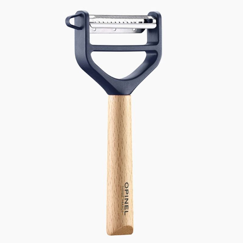 Opinel-T-Duo-Frutta-e-ortaggi-Sbucciatore-a-Y-Blu