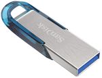 SanDisk-Ultra-Flair-unita-flash-USB-128-GB-USB-tipo-A-3.2-Gen-1--3.1-Gen-1--Blu-Argento