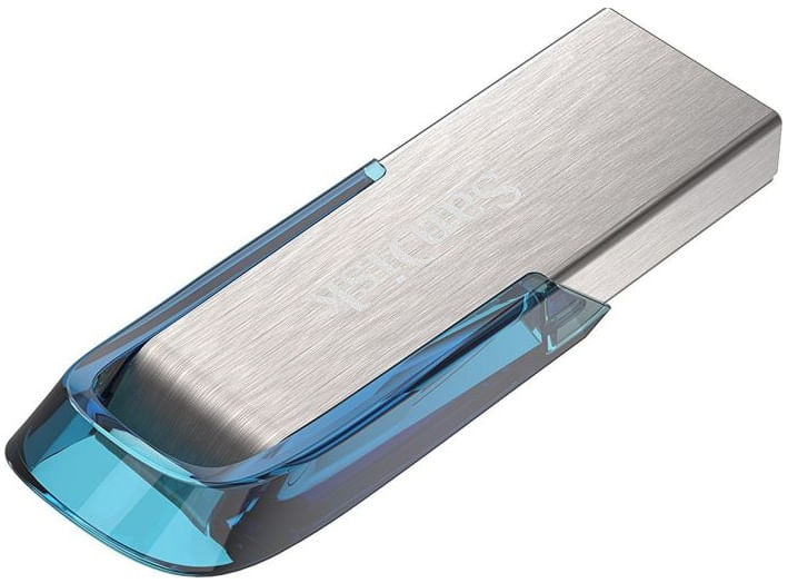 SanDisk-Ultra-Flair-unita-flash-USB-128-GB-USB-tipo-A-3.2-Gen-1--3.1-Gen-1--Blu-Argento