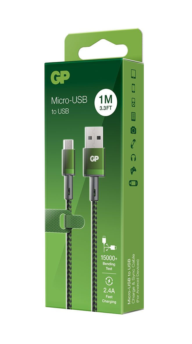 GP-Batteries-CM1B-cavo-USB-1-m-USB-A-Micro-USB-A-Verde