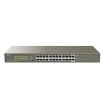 Tenda TEG1124P-24-250W switch di rete Non gestito Gigabit Ethernet (10/100/1000) Supporto Power over Ethernet (PoE)