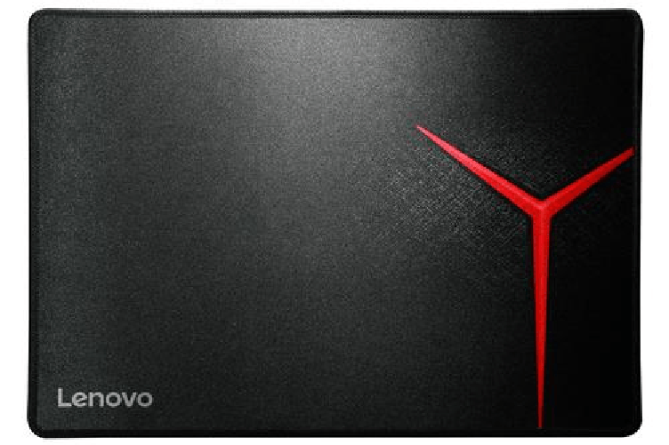 Lenovo-GXY0K07130-tappetino-per-mouse-Tappetino-per-mouse-per-gioco-da-computer-Nero-Rosso