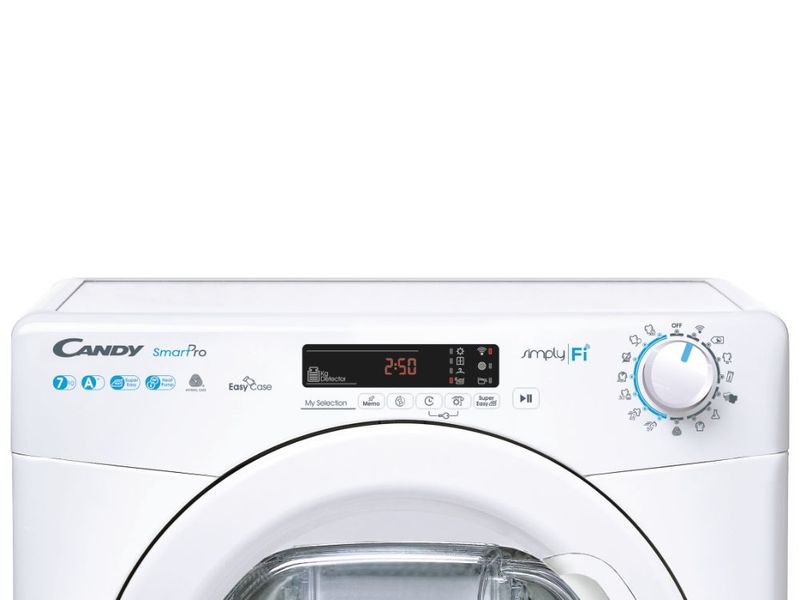 Candy-Smart-Pro-CSO4-H7A1DE-S-asciugatrice-Libera-installazione-Caricamento-frontale-7-kg-A--Bianco