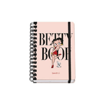 Agenda scolastica a spirale cablata Dohe Betty Boop A5 - Vista settimanale - Carta 80 g/m2 - Copertina in cartone lamina