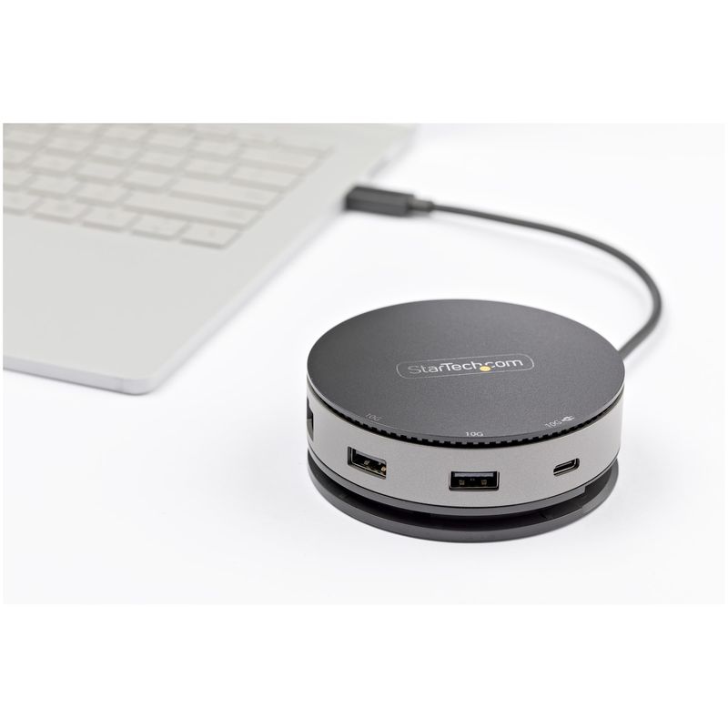 StarTech.com-Adattatore-multiporta-USB-C---Mini-Docking-station-USB-Tipo-C-a-HDMI--DP-4K-60Hz-o-VGA---75W-PD---3x-USB-3.0--DKT31CHDVCM-