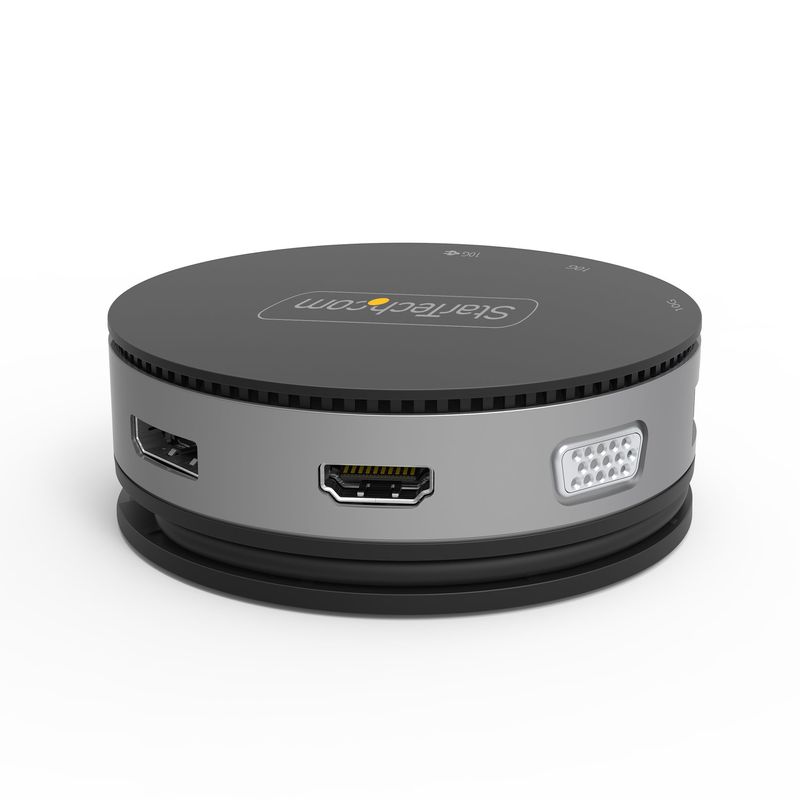 StarTech.com-Adattatore-multiporta-USB-C---Mini-Docking-station-USB-Tipo-C-a-HDMI--DP-4K-60Hz-o-VGA---75W-PD---3x-USB-3.0--DKT31CHDVCM-