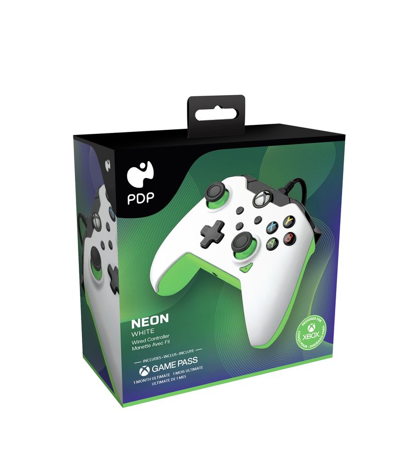 PDP-Controller-con-cavo--Bianco-neon-Per-Xbox-Series-X-S-Xbox-One-e-Windows-10-11