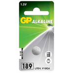 GP Batteries Alkaline Cell 102004 household battery Single-use battery -, SR54 Alcalino 1,5 V (GP 189-C1/ LR54/ LR1130 b