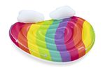 Bestway-43722-galleggiante-da-piscina-e-da-spiaggia-Multicolore-Monocromatico-PVC-Materassino-galleggiante