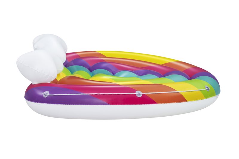 Bestway-43722-galleggiante-da-piscina-e-da-spiaggia-Multicolore-Monocromatico-PVC-Materassino-galleggiante