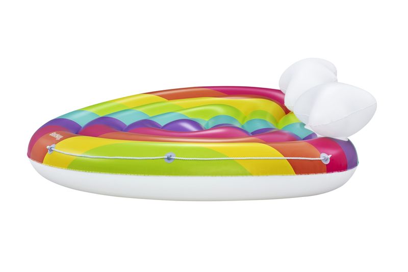 Bestway-43722-galleggiante-da-piscina-e-da-spiaggia-Multicolore-Monocromatico-PVC-Materassino-galleggiante