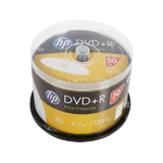 HP DRE00026WIP DVD+R 4.7GB/120Min/16x Cakebox (50 Disc)