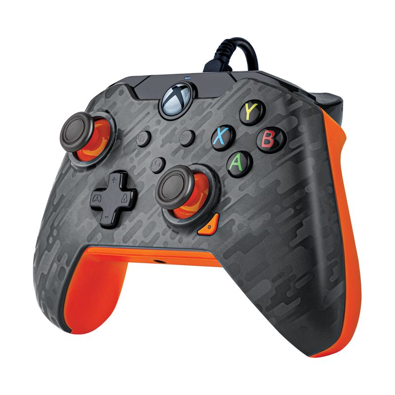 PDP-049-012-CMGO-periferica-di-gioco-Carbonio-Arancione-USB-Gamepad-Analogico-Digitale-PC-Xbox-Xbox-One-X-Xbox-Series-S-Xbox-Series-X