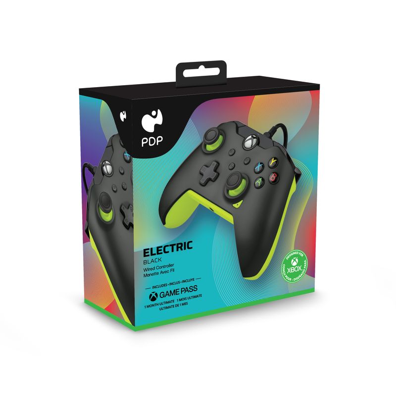 PDP-Controller-con-cavo--Nero-elettrico-Per-Xbox-Series-X-S-Xbox-One-e-Windows-10-11