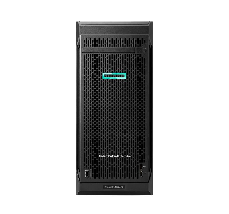 HPE-ProLiant-ML110-Gen10-server-Tower--4.5U--Intel®-Xeon®-Bronze-3206R-19-GHz-16-GB-DDR4-SDRAM-550-W